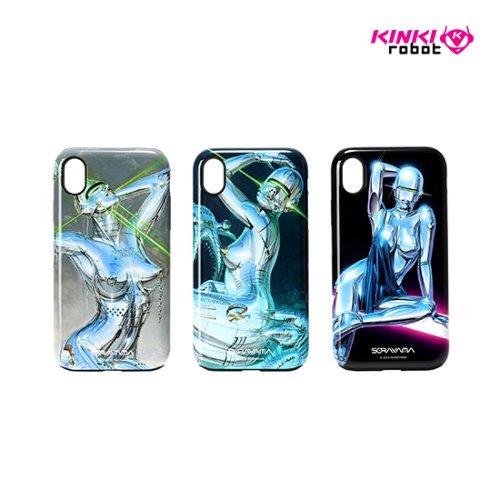 SORAYAMA MOBILE CASE FOR IPHONE XR_SEXY ROBOT 1, 2, 3