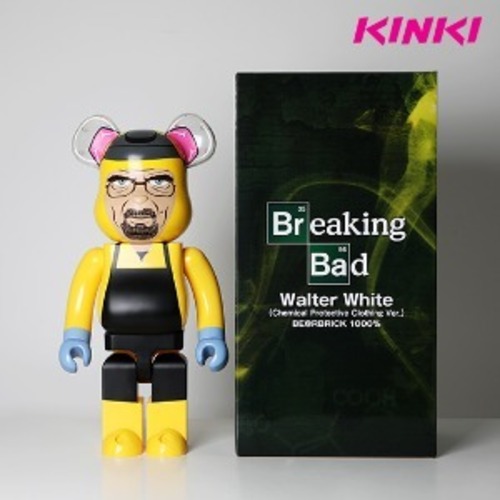 1000% BEARBRICK Breaking Bad Walter White（Chemical Protective Clothing Ver.）