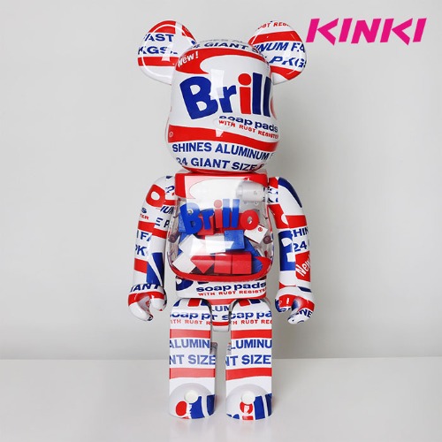 1000% BEARBRICK ANDY WARHOL &quot;Brillo&quot; 2022