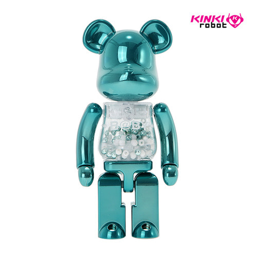 200%BEARBRICK MY FIRST BEARBRICK BABY TURQUOISE VER.