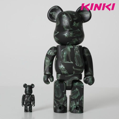 400%+100% BEARBRICK The British Museum &#039;The Gayer-Anderson Cat&#039;